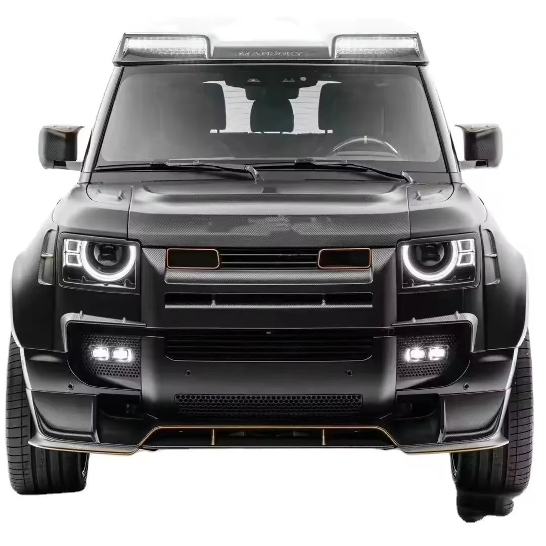 

Upgrade to MSY-style front lip diffuser Spoiler Carbon fiber widebody kit for Defender 2019-2020