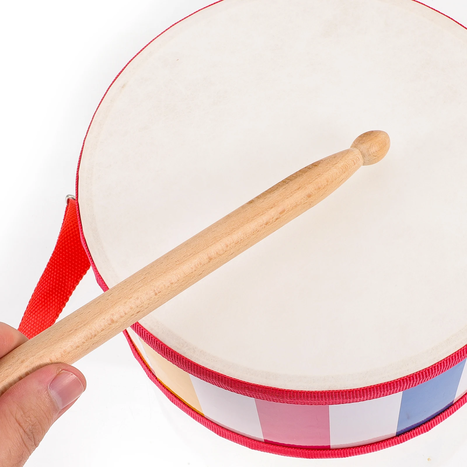 

1 Set 'S Snare Drum Durable Percussion Instrument For Drum Set Educational Music Hand-Eye Coordination Development