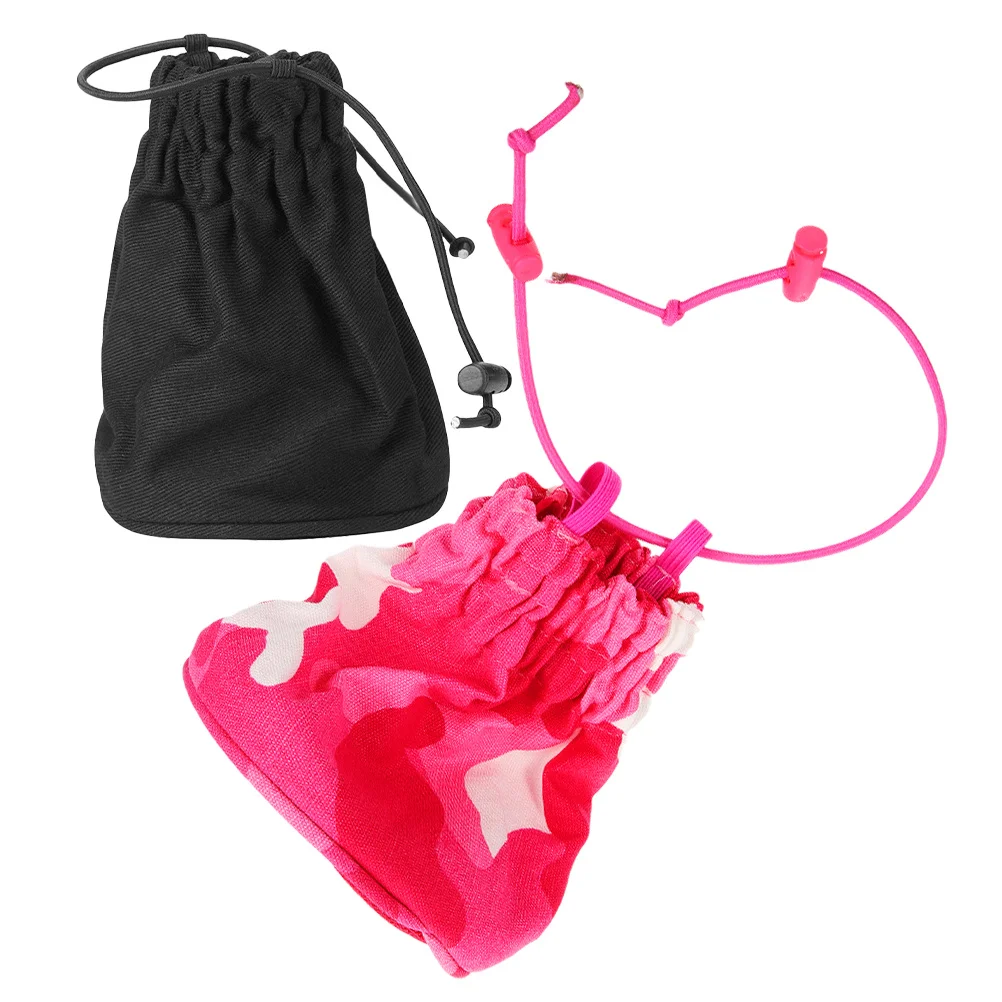 

2Pcs Mesh Hair Dryer Diffuser Foldable Blower Cover Universal Storage Organizer Curly Wavy Travel Accessories Hair Blower Bag