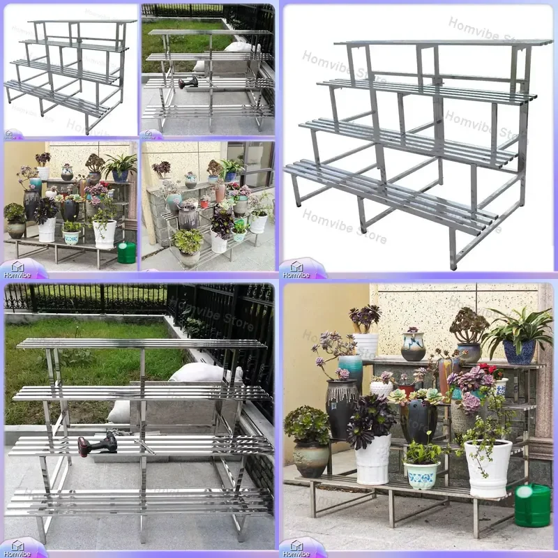 support-de-plantes-en-acier-inoxydable-1-2-3-ou-4-niveaux-reglables-etagere-pour-pots-de-fleurs-d'interieur-et-d'exterieur-presentoir-pour-bonsai-balcon-de-jardin