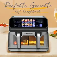 Freidora de aire doble 9L 2200W