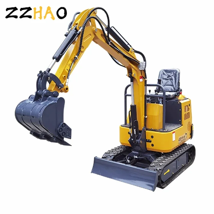 Mini Micro Digger 1 Ton 2 Ton Mini Excavator Products Are Widely Used In Construction Small Digger