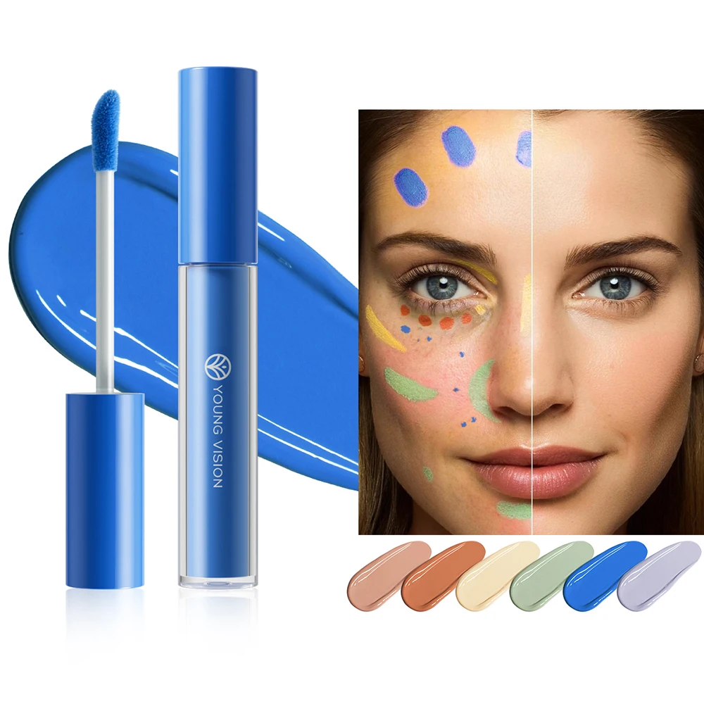 'Color-Correcting Liquid Concealer Palette' –Neutralize Redness/Darkness, Pro Artist-Approved for Flawless Base.