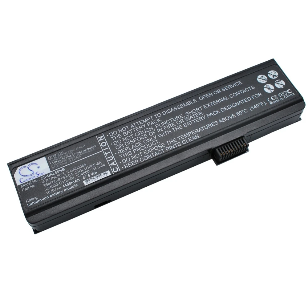 Li-ion Notebook, Laptop Battery for HASEE, 10.8V, 4400mAh, Compatible Models: 7109A, 7109B, 7113, 8111, 8117