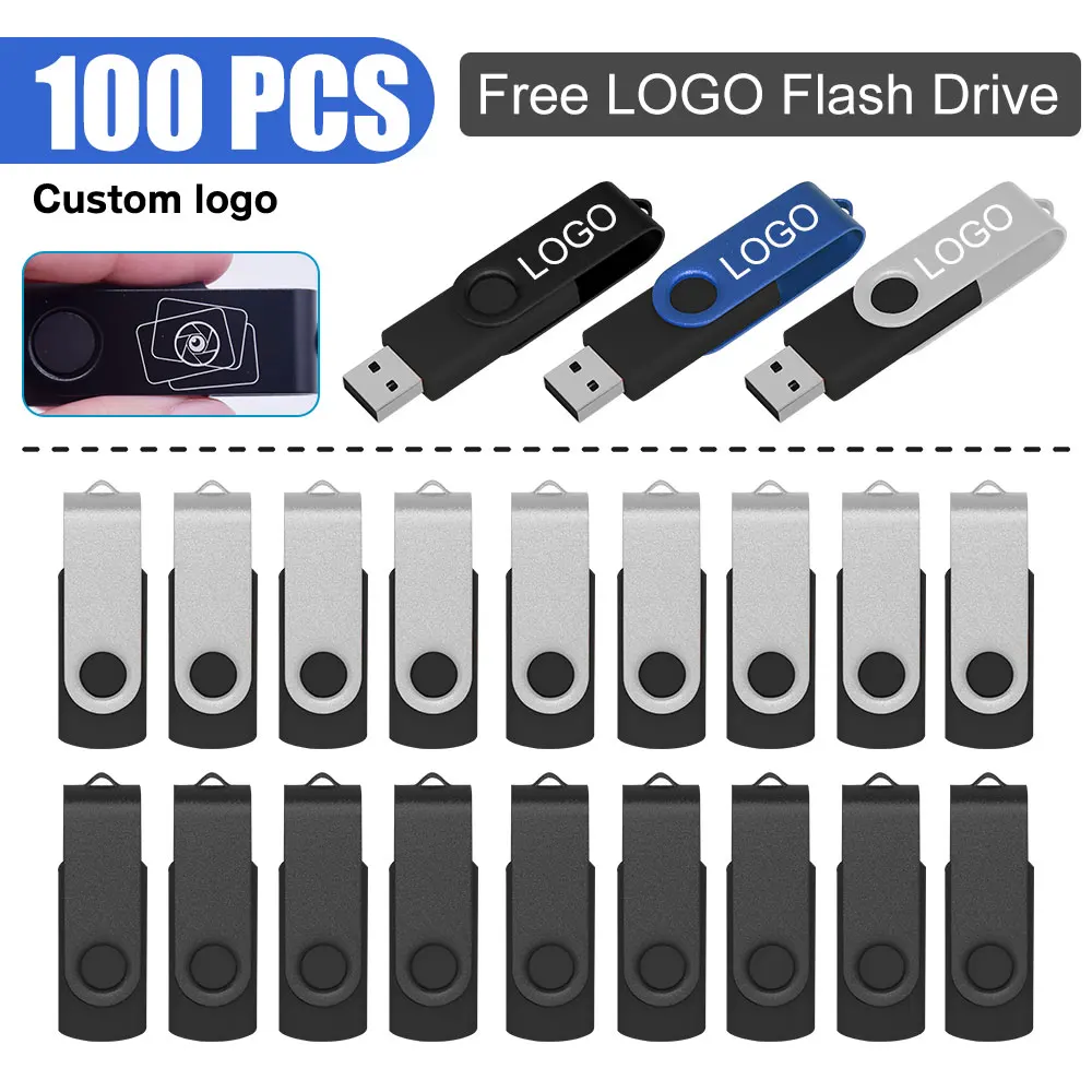 

100PCS USB2.0 Flash Drive Pen Drive 4GB 8GB 16GB 32GB 64GB High Speed Usb Stick 2. 0 memoria stick memory Flash Drive Pendrive