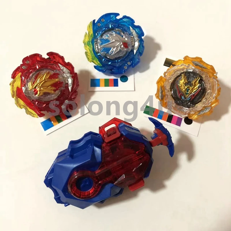 Flame B-203 Spinning Tops BU Helios Hyperion Ultimate Fusion DX Set