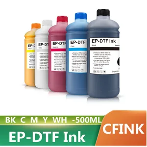 EP-DTF Ink 500ML Direct to Transfer Film Ink For Epson Print head i3200 XP600 TX800 L1800 1390 L805 All DTF Ink Printing 10 best sales brother toner - №7