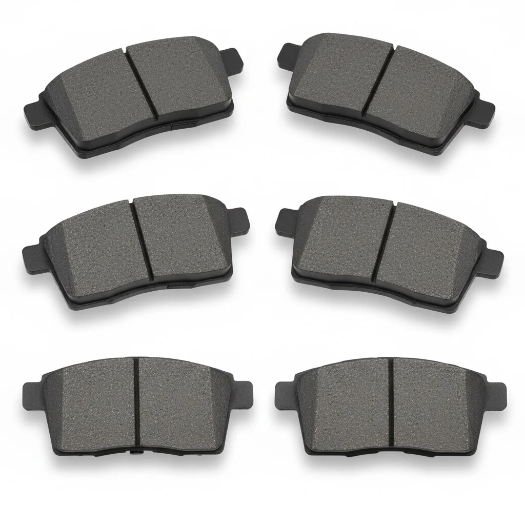 Ceramic Front Brake Pads, Brake Pad Set for Ford Transit, Heavy Duty Automotive Replacement Spare Parts, Premium Quality