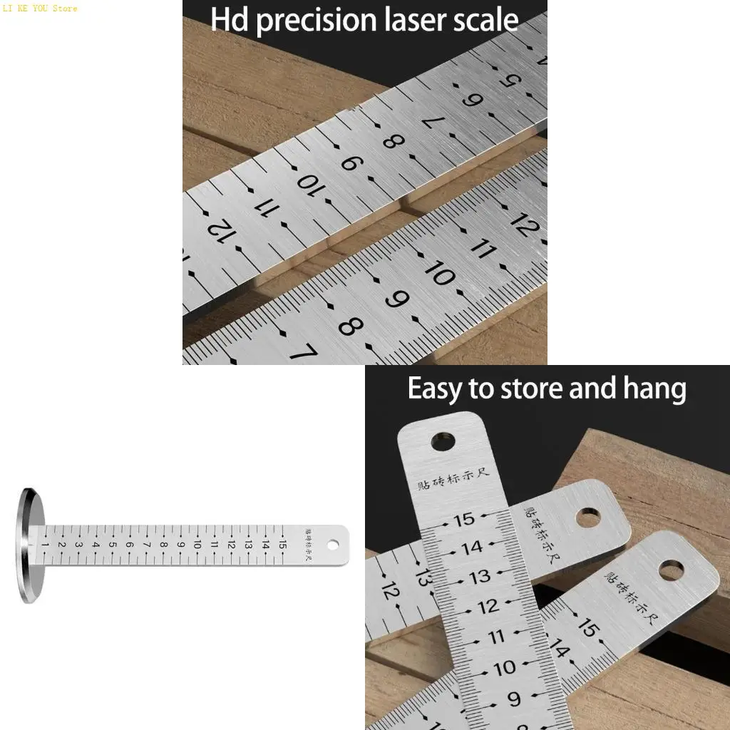 

W3JE Линейка равной высоты для укладки напольной плитки Специальная линейка Градиентная палка Инструмент для укладки напольной