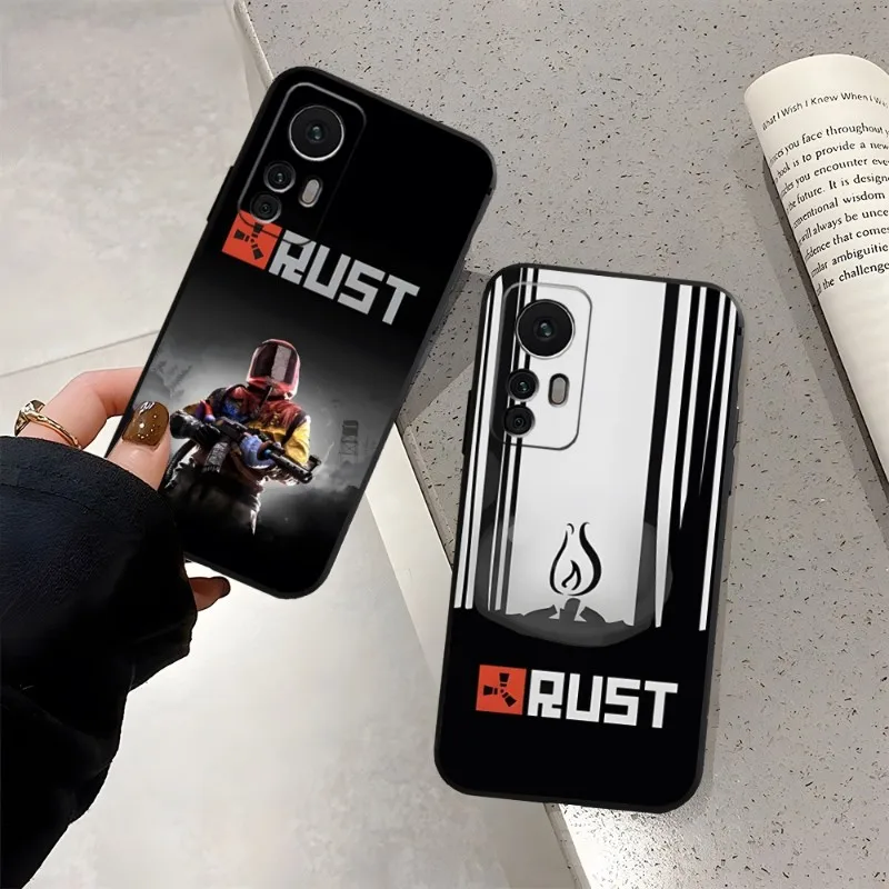 RUST Game Phone Case For Xiaomi 11 11T 13 11i 12 10T 10TPro 10 Pro Lite Ulltra MIX4 CIVI Funda Black Coque