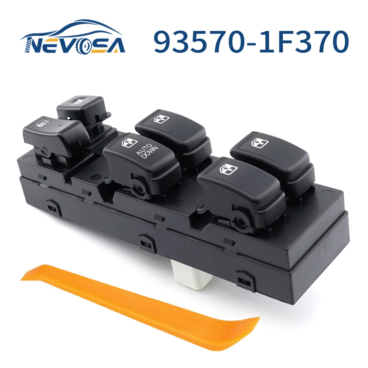 

NEVOSA 93570-1F370 For Kia Sportage 2005-2009 Front Left Electric Power Master Window Control Switch 93570-1F371 935701F370