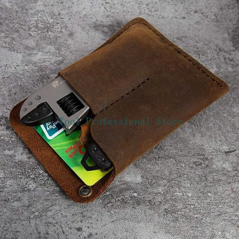 57QF EDC Pocket Organizer Pouch Knives Sheath Holster for Flashlight/actical Pen/Multi-Tool/Wallet Card/Passport/Credit Card