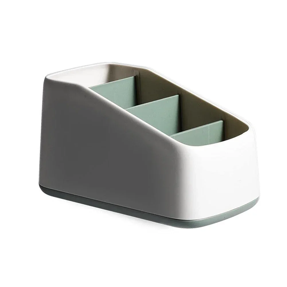 Remote Control Holder Storage Box TV Remote Control Phone Trapezoidal Storage Box Stationery Organizer Hotel Storage Supplies