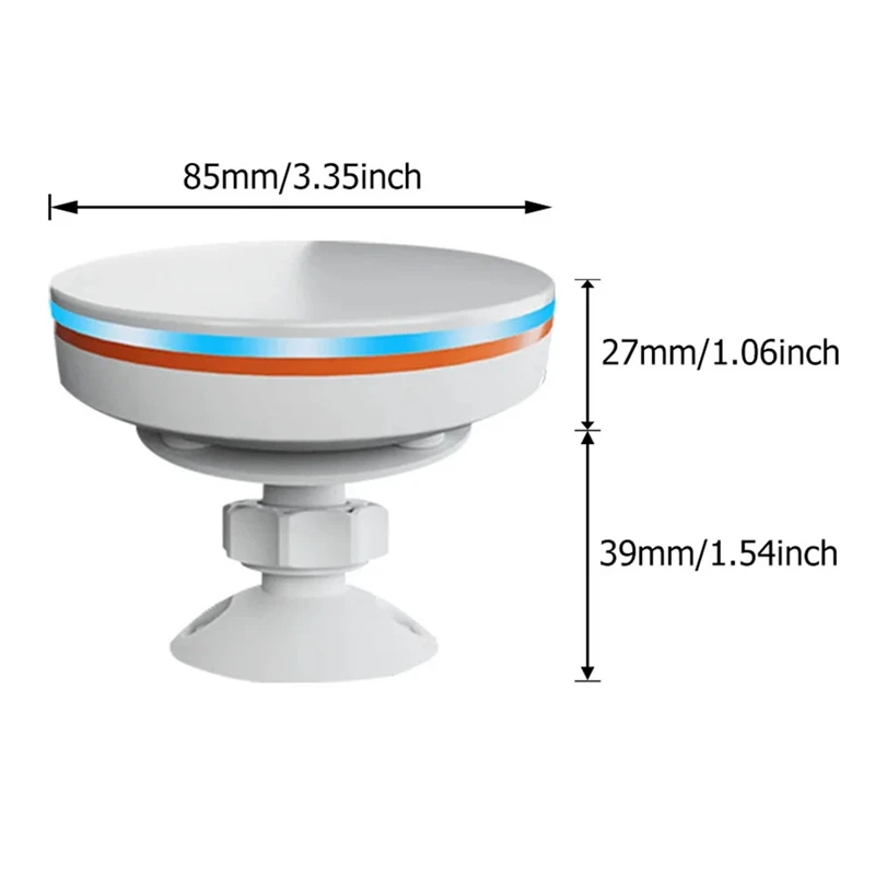 Abzz-tuya-人間の圧力センサー,wifi,サイレン付きmmwaveレーダー,モーション検出,スマートライフ,ホームオートメーション,DIY, 5v