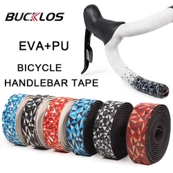 BUCKLOS Road Bike Bar Tape Ultralight Handlebar Tapes EVA+PU Soft Anti-Vibration Wrap Tape Durable Bar Tape Cycling Accessories