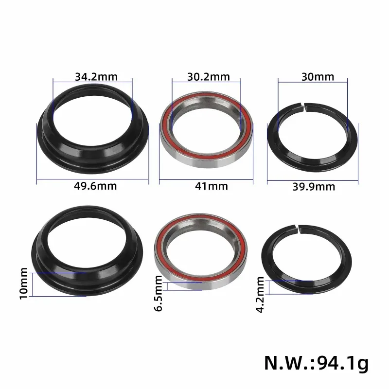 Suitable for Kukirin G2 Master Bowl Set Six Piece Steering Column Support Pressure Thrust Bearing Scooter Accessories