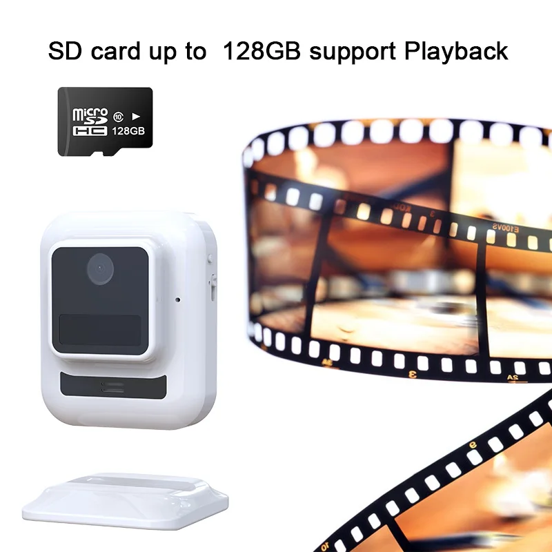 5mp Wifi En 4G Mini Bewakingscamera Hd Binnen Draadloze Tweeweg Audio Nachtzicht Bewegingsdetectie Magneet Beveiligingscamera