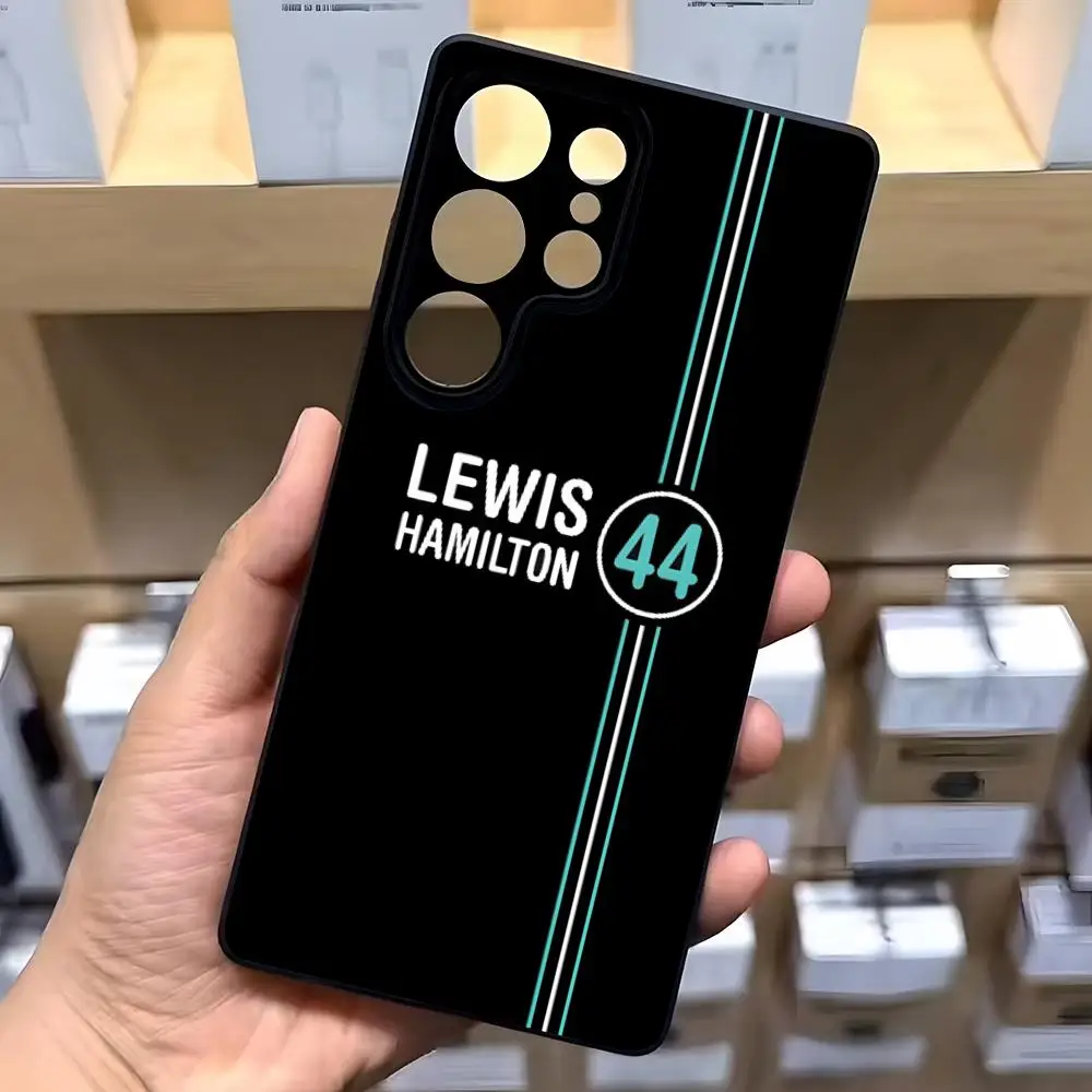 F1 فورمولا لويس هاميلتونز 44 قضية الهاتف لسامسونج A16 A26 A36 A56 A15 A25 A35 A55 A34 A24 A54 A23 A53Black لينة قذيفة #3