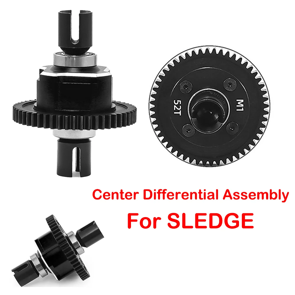 

Center Differential Assembly for SLEDGE #9585 Metal 52T W325 Accessories