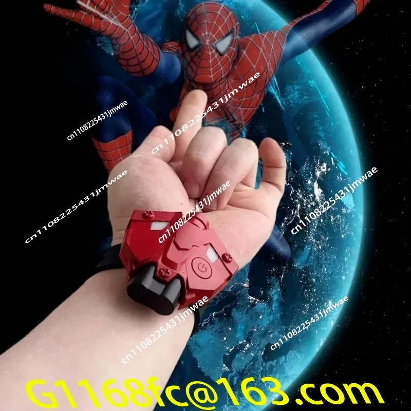 The Best Gift Set for Wrist Game Equipment, with Spider Web Rope Role-playing Props, Suitable for Boys and Girls