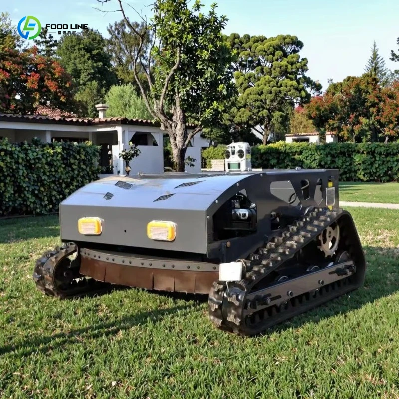 

Customized Robot Lawn Mower Intelligent Remote Control Agricultural Gas Electric Crawler Grass Cutting Machine