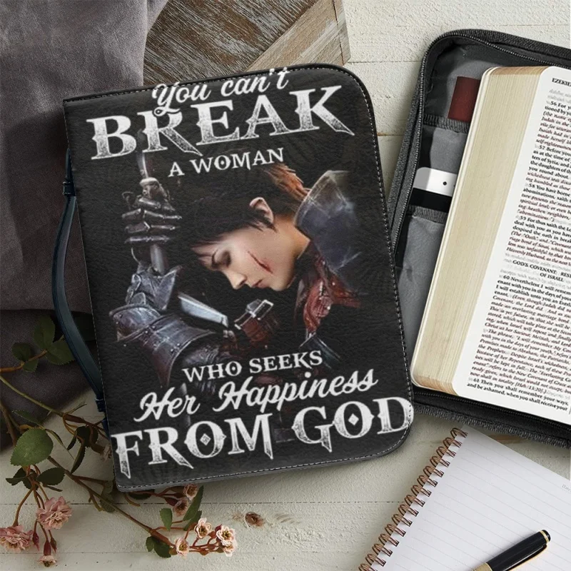 2024 женский кожаный чехол с надписью «You't Break A Bible» для мужчин и женщин