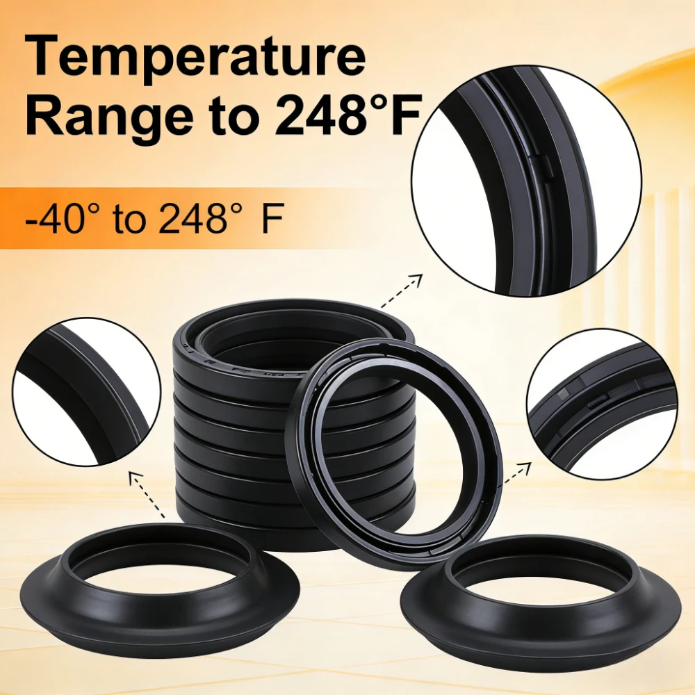 

2/4/8/16pc Front Fork Oil Seal For YAMAHA SUPER TENERE XTZ 12 XTZ12 V-MAX 1200 VMX 12 VMX12 TENERE 700 XTZ7 MT-10 MT10 2008-22