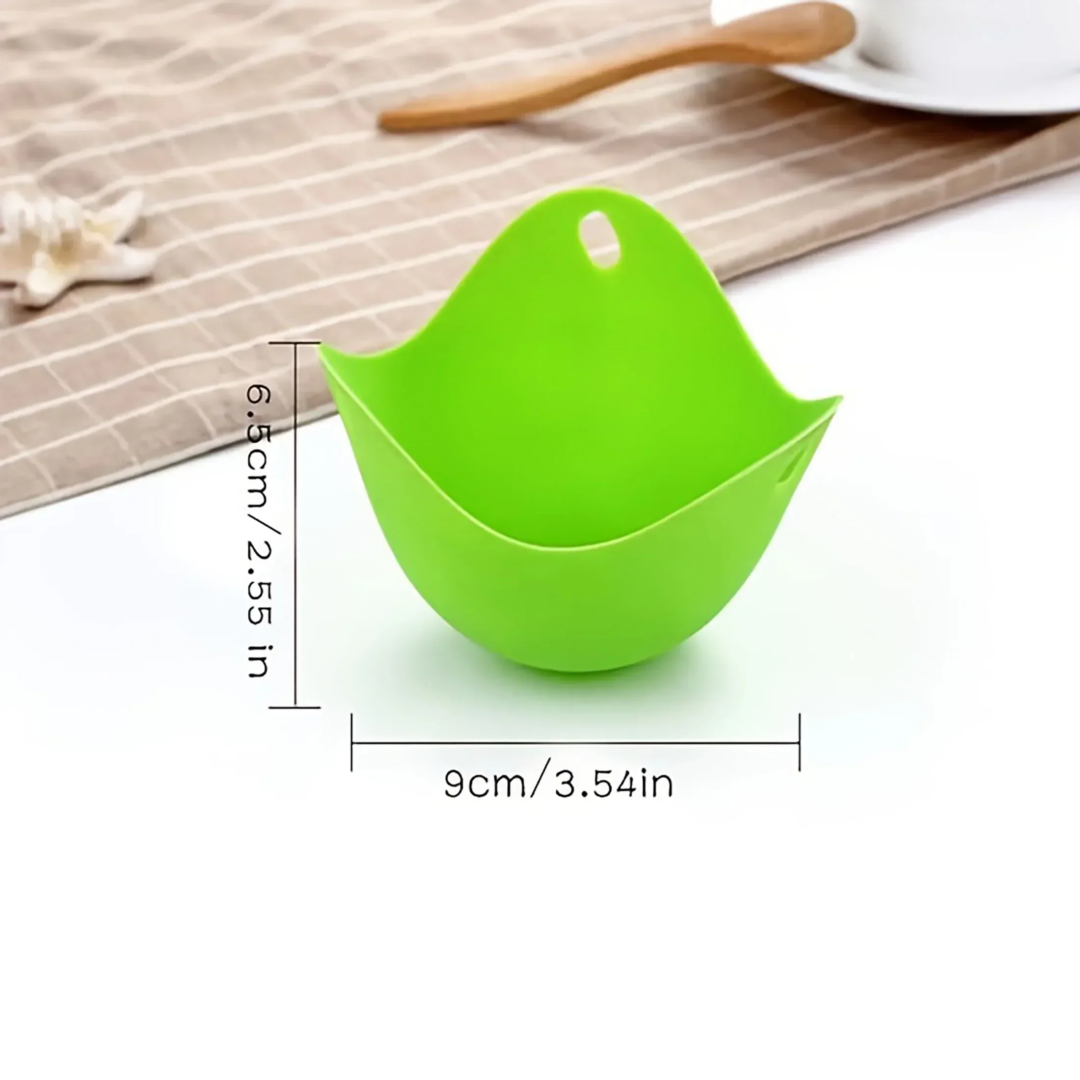 4pcs Silicone Egg Poachers Cups Egg Boiler Mold Cup for Microwave Air Fryer Stovetop Eggs Steaming Egg Maker Kitchen Gadgets