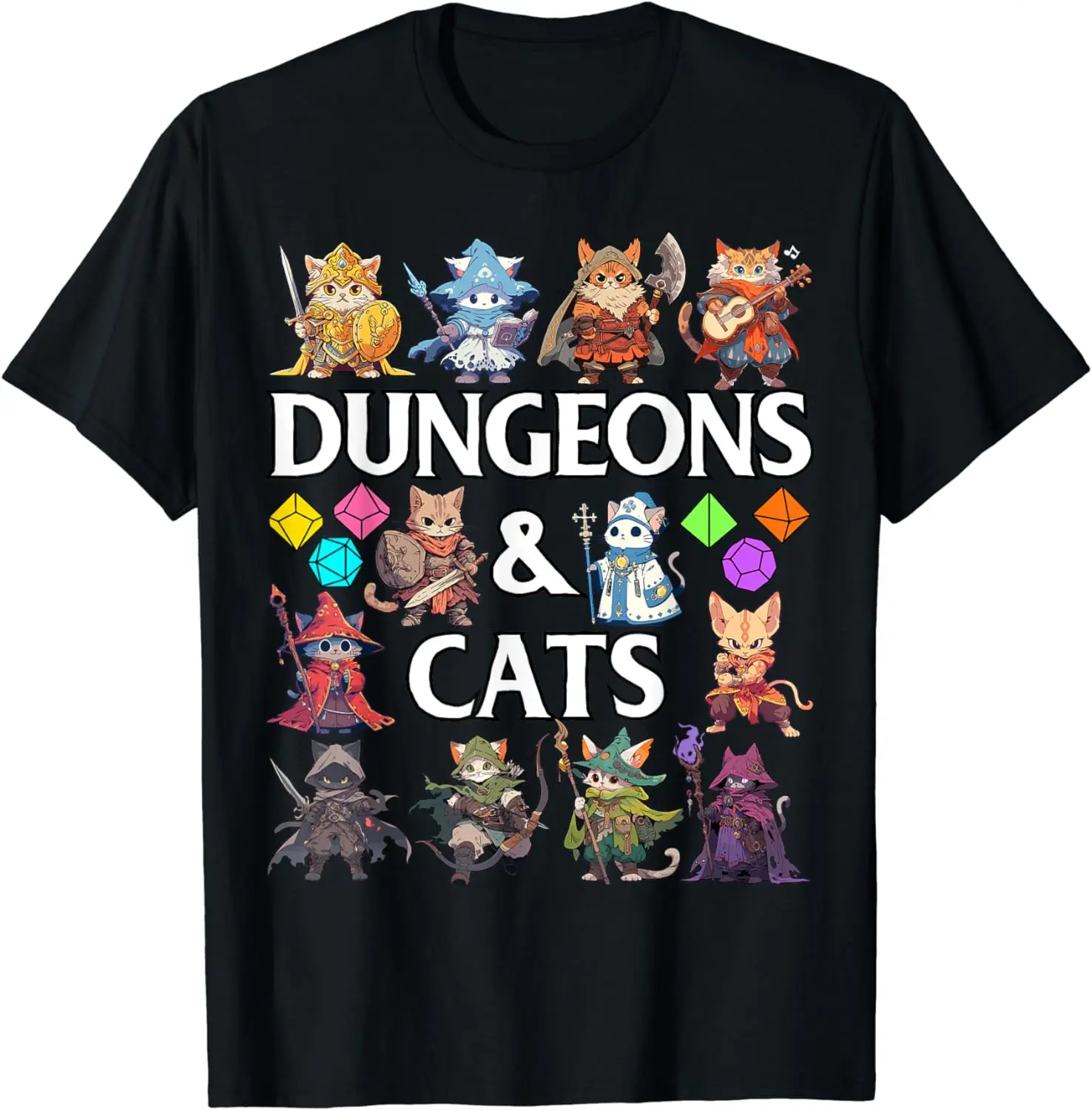 2024 Cat Hero Table Top Game T-Shirt