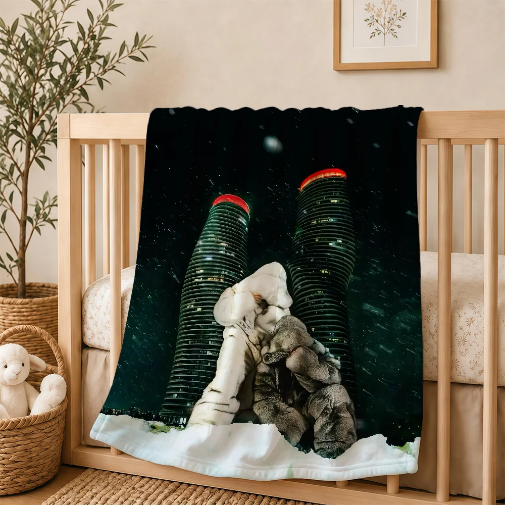 Singer D-Drake Blanket For Soft Warm Knee For Bedroom Living Room Bed Sofa Camping Picnic Office Gift