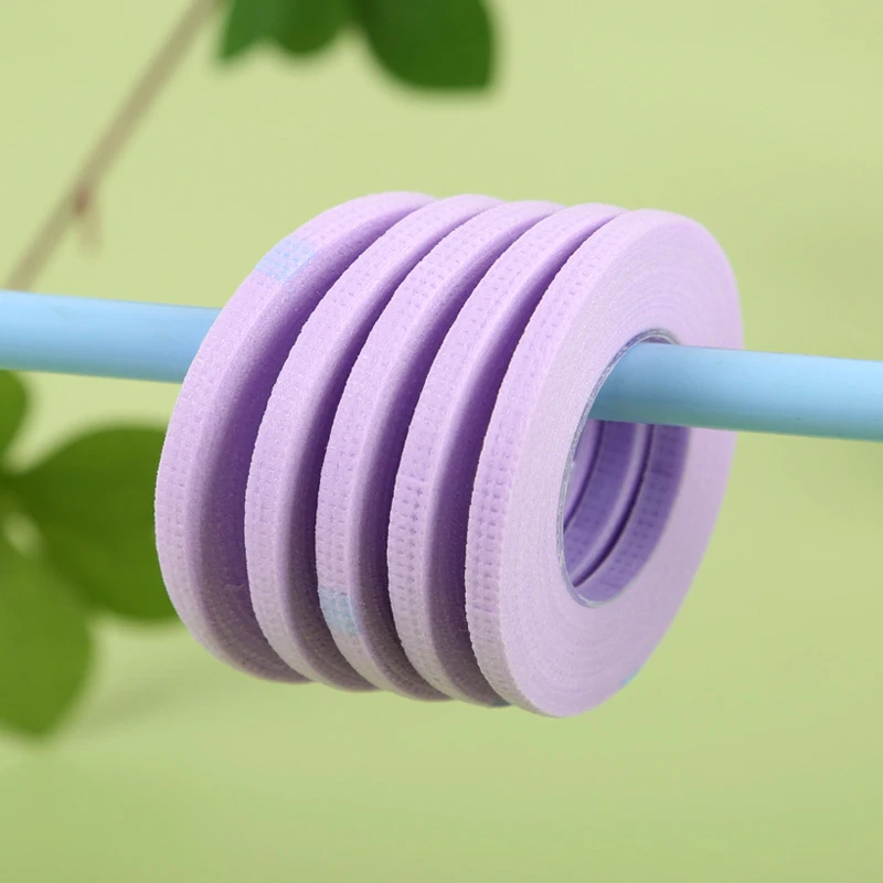 [JN] 5 rolos de fita de extensão de cílios de 4 mm, ferramentas de maquiagem para os olhos, fita de extensão de cílios micropore, suprimentos profissionais