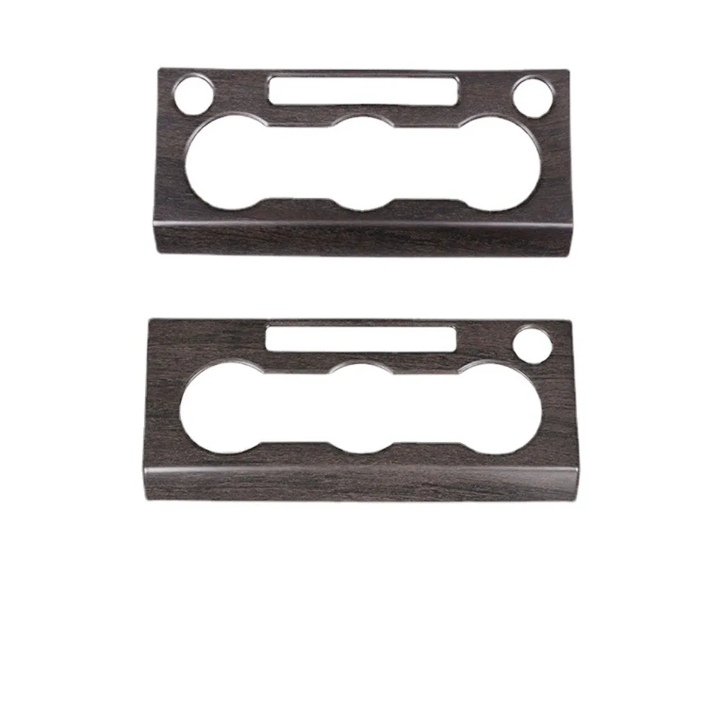 

Car Volume Air Conditioning Knob Frame Cover For Land Rover Discovery 5 Interior Trim ABS Oak Decoration Accessories