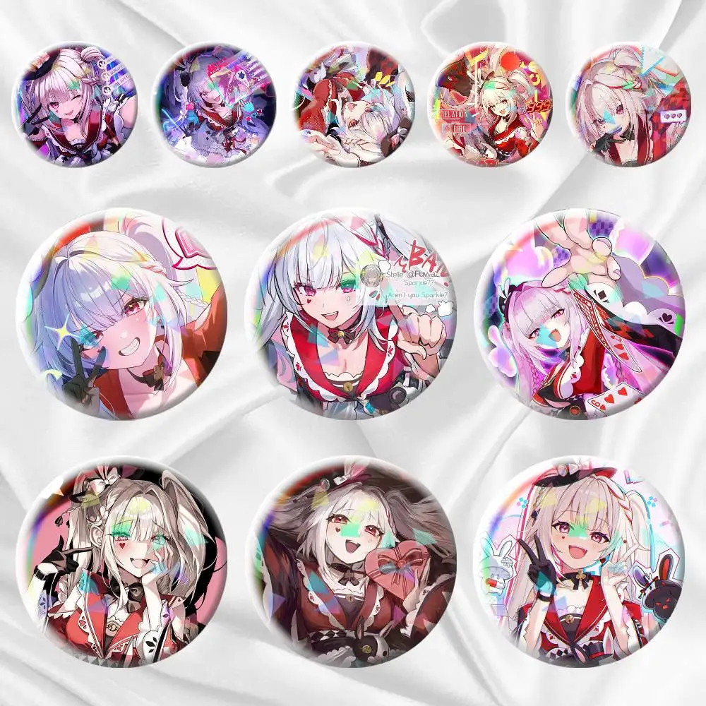 

Sparxie Anime Girl 75mm 58mm 44mm 25mm Brooch Backpack Hat Pins Accessories Toys Badge