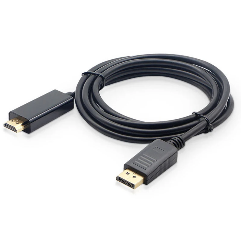 1-3m Dp to hdmi Cable 1.8m 4K High-Definition Adapter Cable Computer Monitor Connection Cable Large Dp to hdmi Conversion Cable