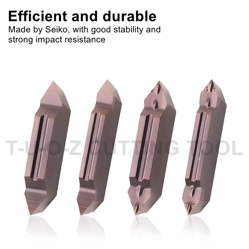 10PCS Double-headed threaded blade MGMN300 MGGN300 MGMN400 MGGN400 CNC lathe Thread turning cemented carbide tools