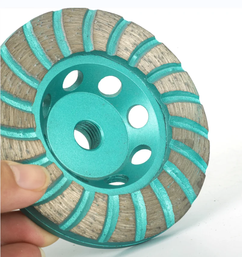 4 Inch 100mm Diamond Grinding Disc Diamond Grinding Cup Wheel Marble Abrasive Pad For Concreter Floor Polishing Pads