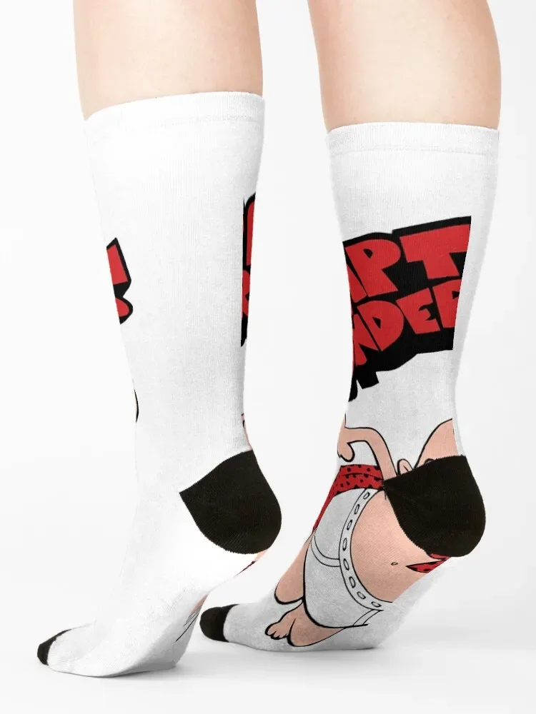 جوارب كلاسيكية للموسيقى Krupp Trala Laaa Captain Underpants جوارب شفافة لكرة السلة للفتيات والرجال #4