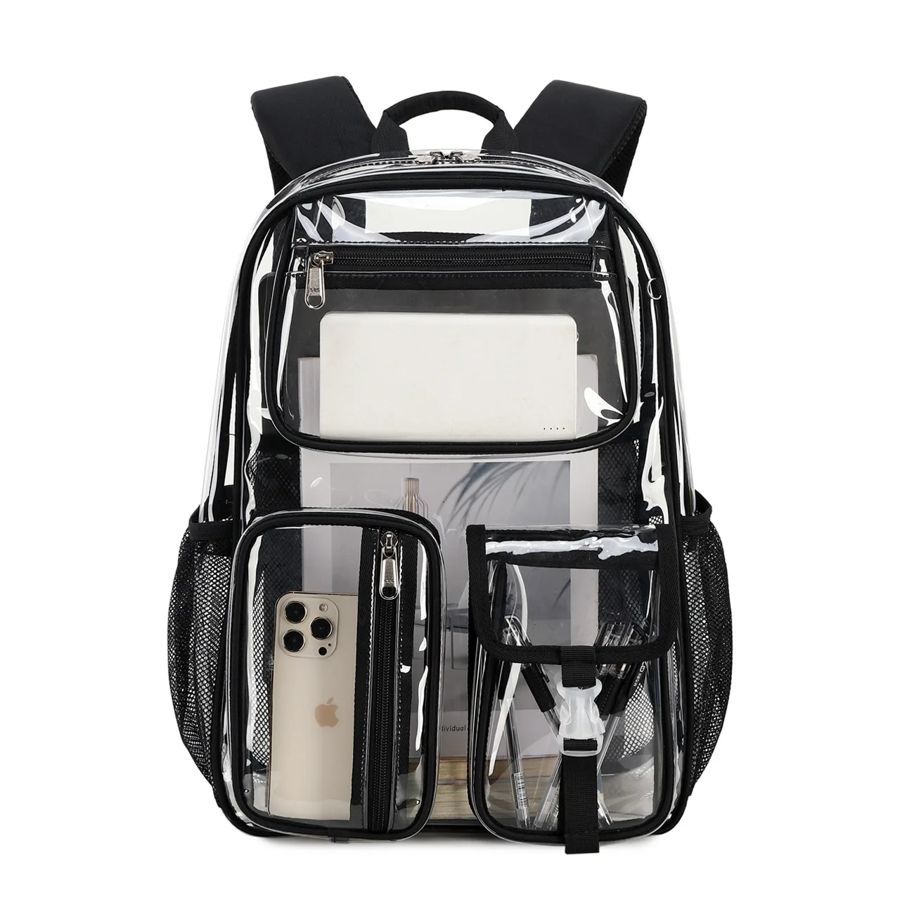 Transparent backpack for boys girls Large capacity Tpu waterproof school backpacks college book Primary Schoolbags