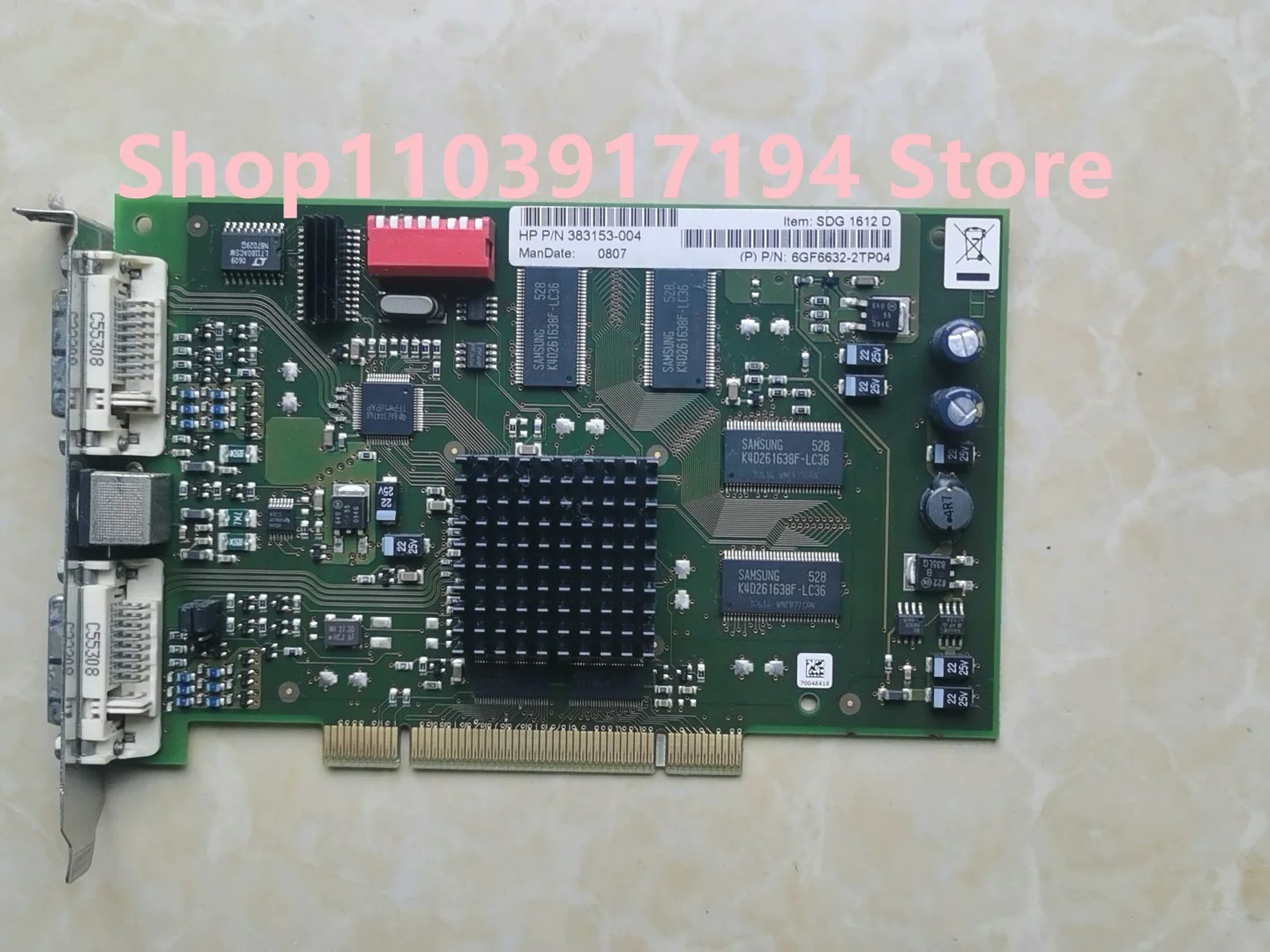 

FOR LXCO Technologies AG P146075 Germany DG-2 Display card HW Rev.1.1