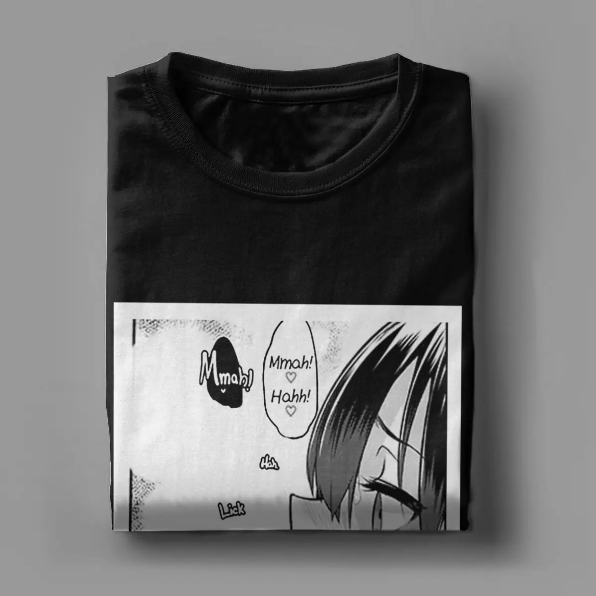 Saki Yoshida Drinking Arizona Tea Premium Hentai T Shirts 2022 new Japanese manga anime T-Shirt Pure Cotton Printed Clothing