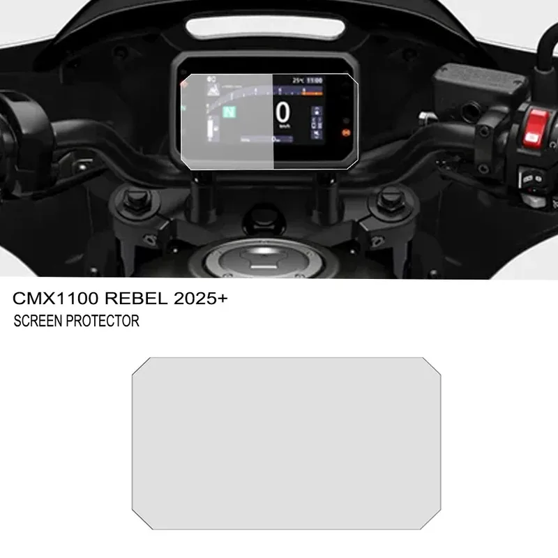 

For Honda CMX 1100 CMX1100 Rebel 2025 New Motorcycle Accessories Scratch Cluster Screen Dashboard Protection Instrument Film