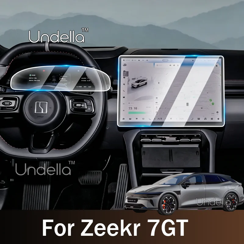 Tempered Glass Screen Protector LCD for Zeekr 7GT 2026 2027 GPS Navigation Dashboard Film Display Screen Protection Accessories
