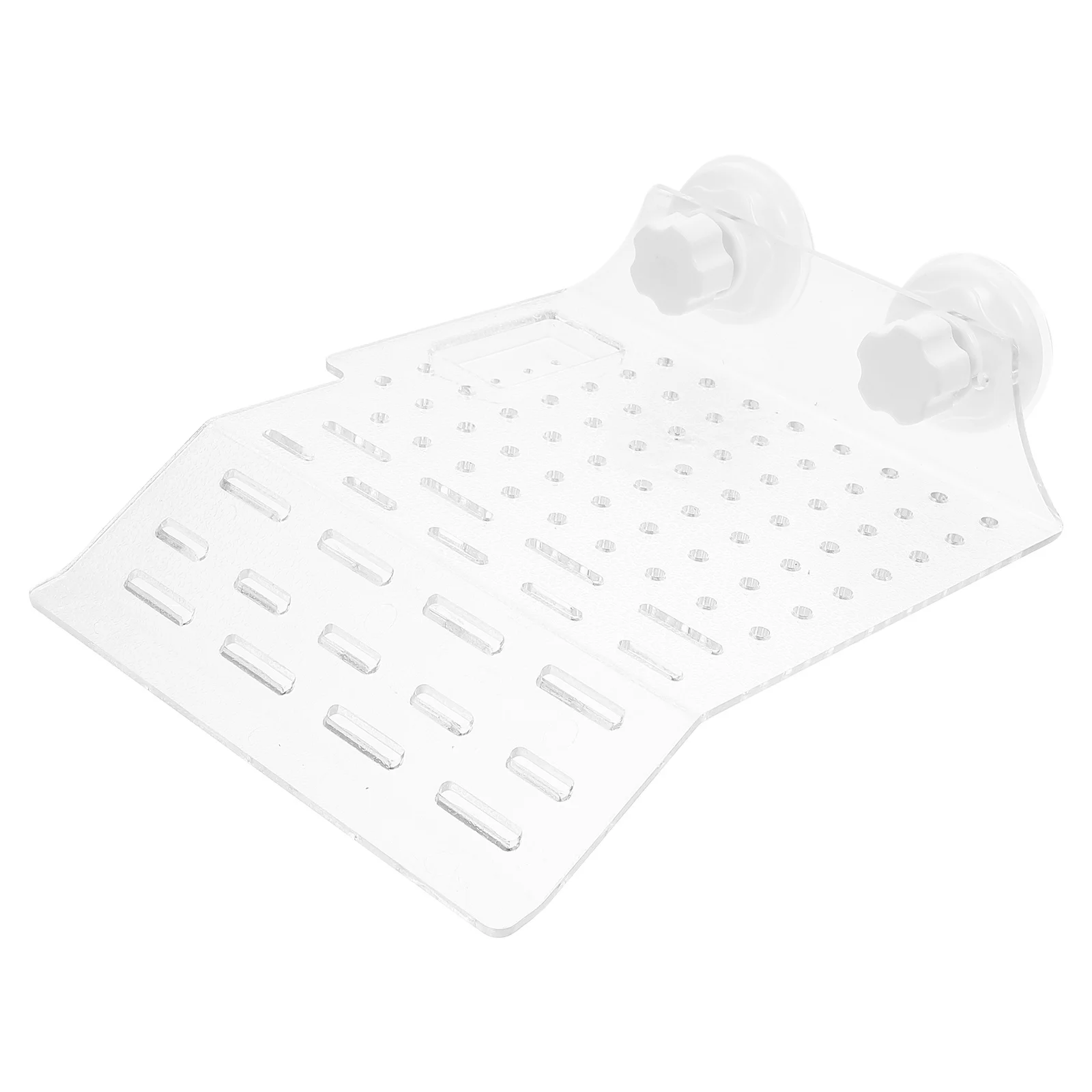 منصة تسلق الزواحف حوض السلحفاة الفرح قوي شفط الاكريليك السلحفاة يستريح شرفة حوض السمك خزان ملحق للمياه