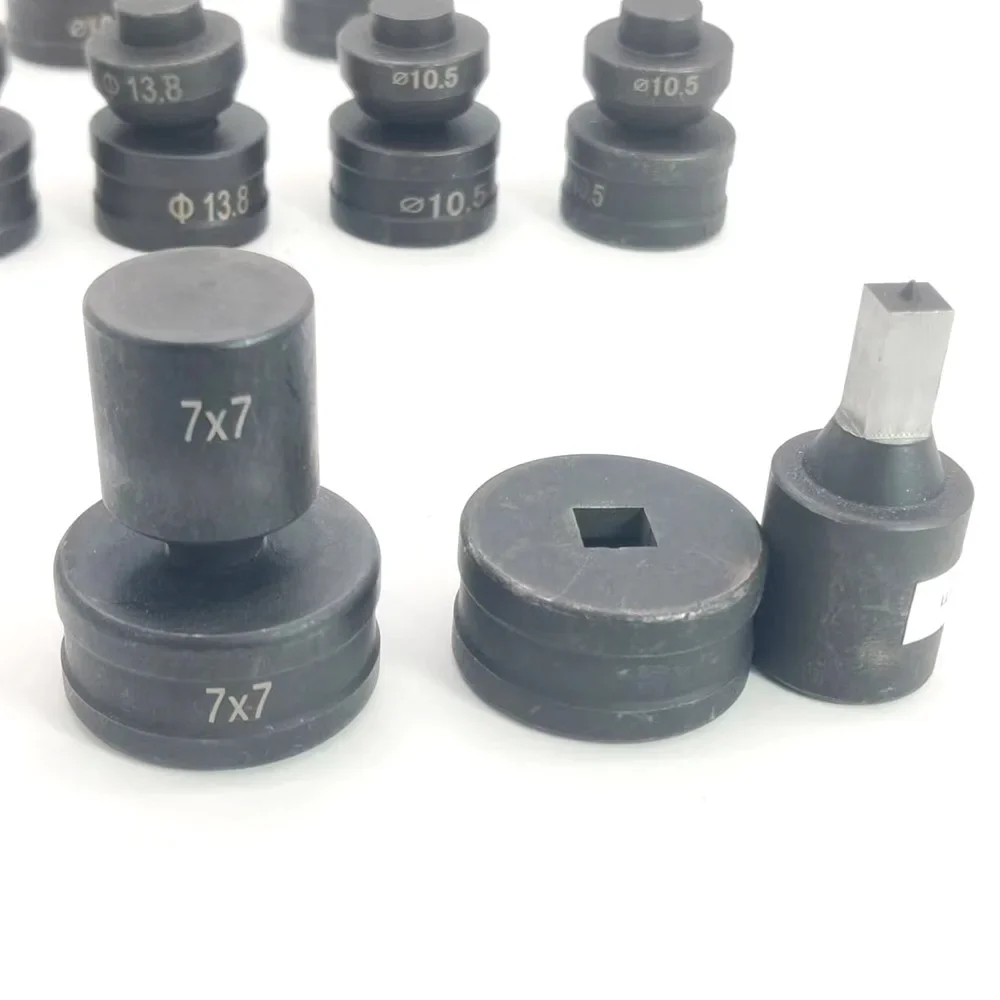 CH-60 CH-70 Hydraulic Punching Square Die for Hydraulic Punching Machine Steel Plate/Iron Sheet/Copper Busbar Hole Puncher Die