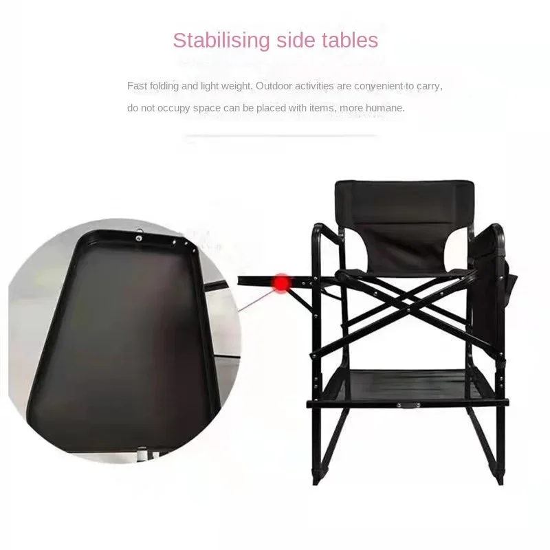 Portable Makeup and Hairstylist Chair - Storage Cart Swivel Stool Adjustable Seat Height With Carry Bag for Beauty Salon