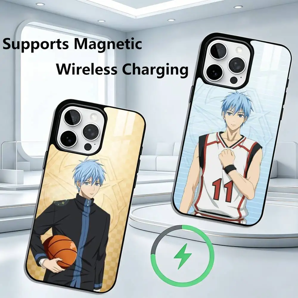 

Kurokos Basketball Phone Case For iPhone17,16,15,14,13,12,11 Plus,Pro Supports Magnetic Wireless Charging