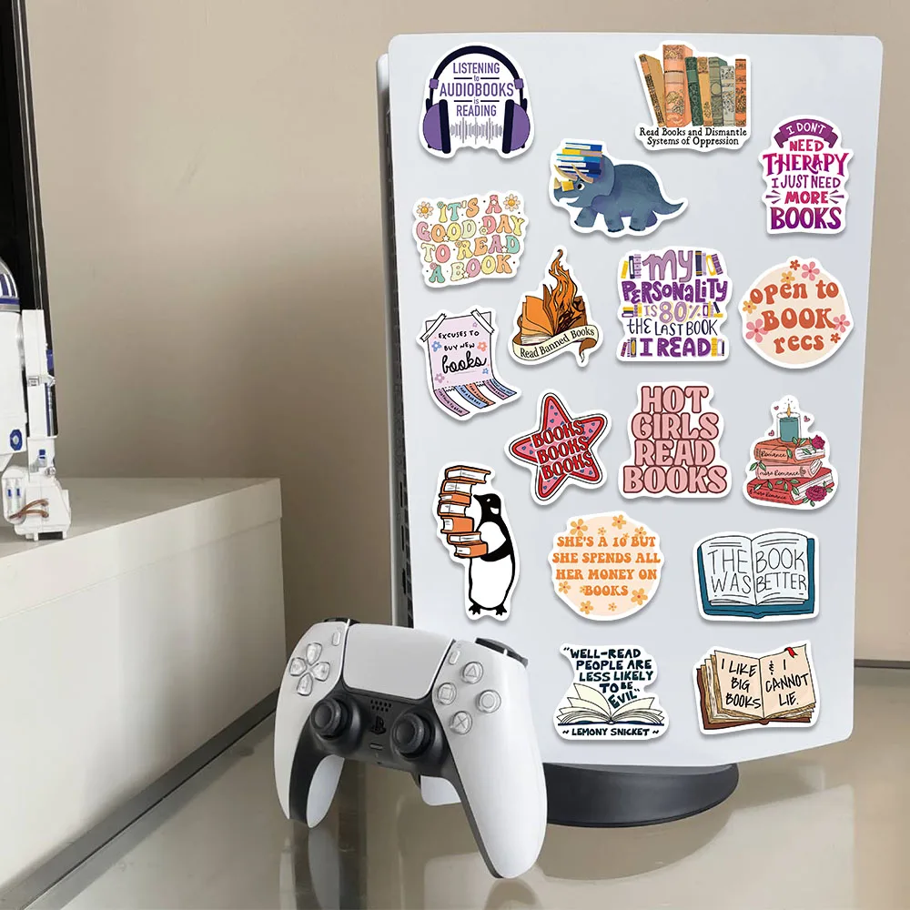 50PCS Cartoon Read Stickers INS Style Graffiti Decals For Notebooks Laptop Clipboard Refrigerator Guitar Decorate Stickers Toys