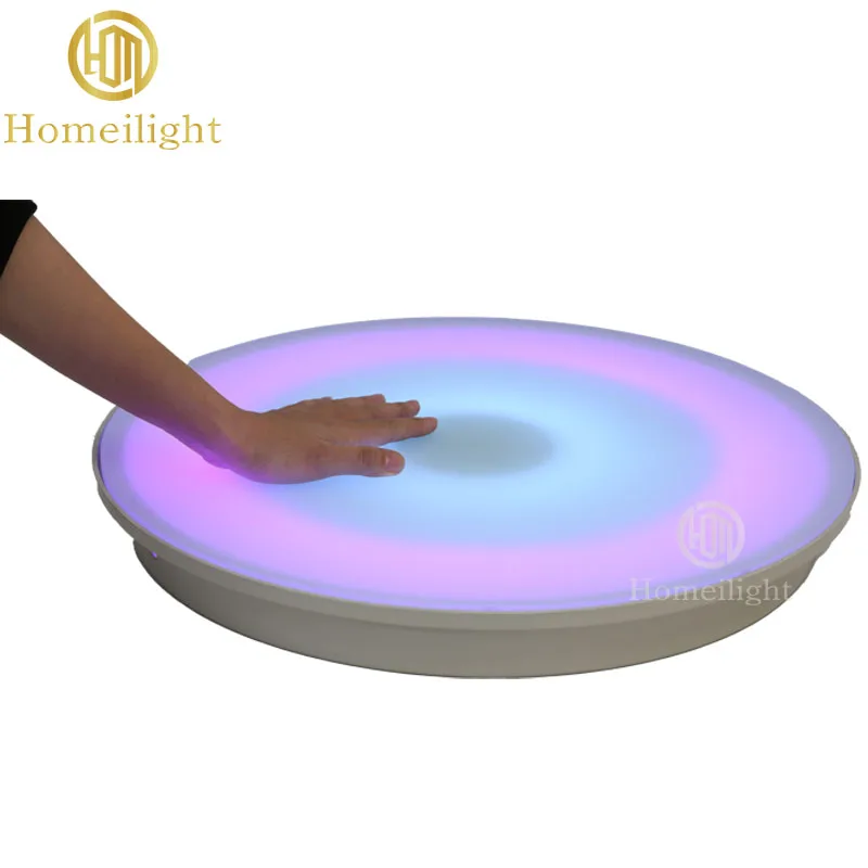 

Homei Dance Floor LED Interactive Round Dance Floor Stage LED Lights for Night Club Outdoor Events Park DJ Party Lights