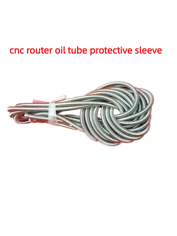 CNC مخرطة نظام تزييت آلة الحفر مضخة زيت 4 مللي متر ماسورة زيت القطر الداخلي 4 مللي متر أسلاك الفولاذ واقية كم الحرس شبكة #2