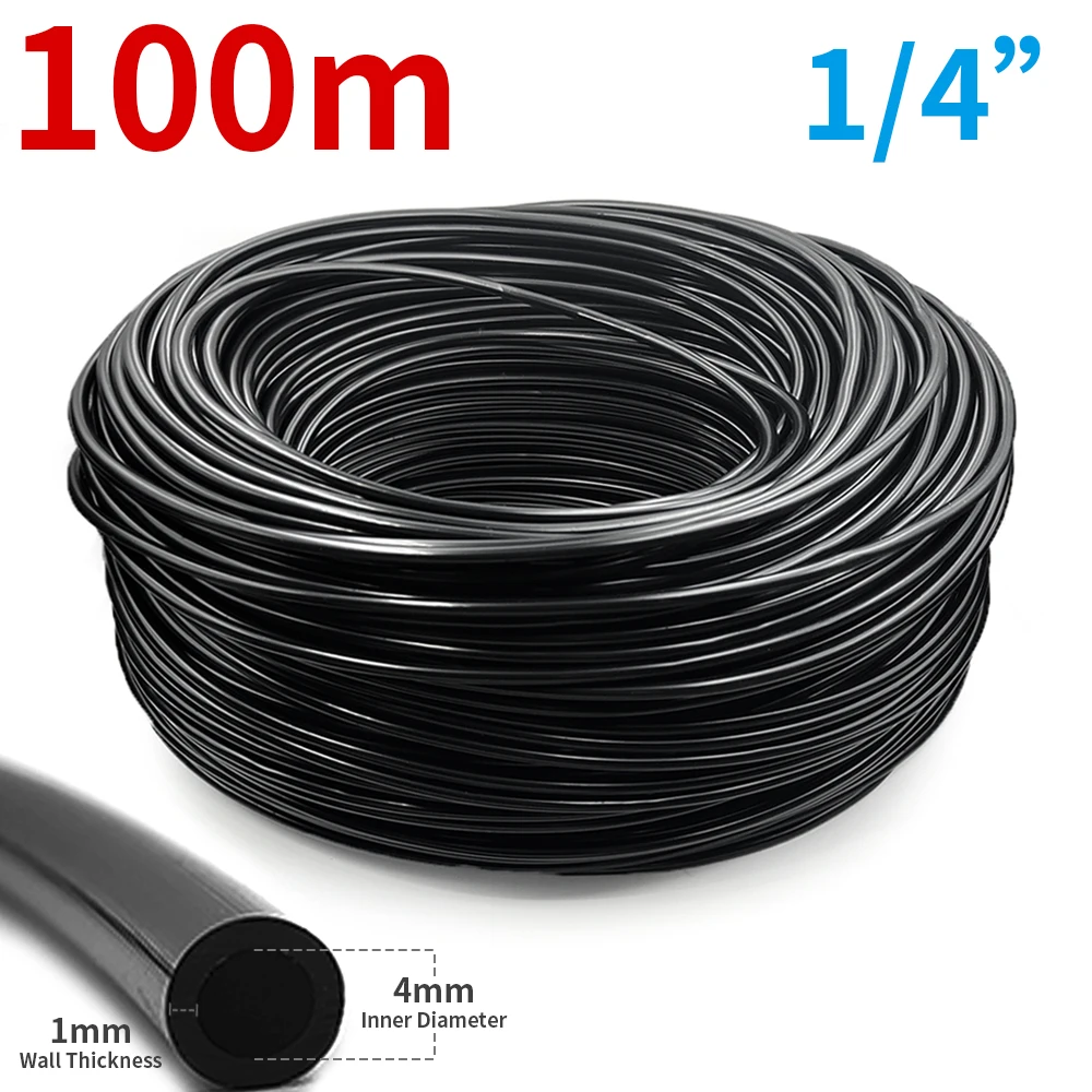 DIY Willekeurige Lengte 10 M/20 M/30 M... Tuinslang 4/7mm Watering Irrigatiesysteem Levert PVC Micro Druppelbuis Verstelbare
